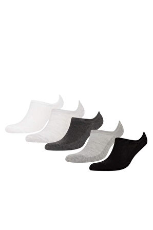 DeFacto Erkek 5'li Pamuklu Sneaker Çorap C6796AXNSKR1