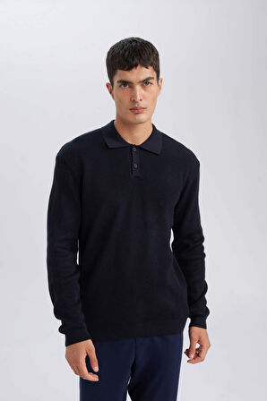 Standart Fit Polo Yaka Kazak
