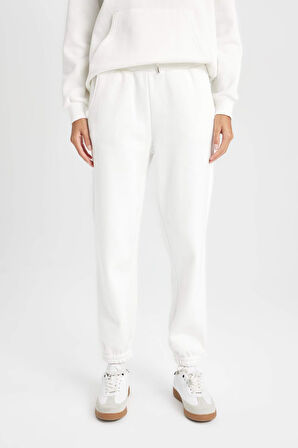 DeFacto Jogger Kalın Eşofman Altı Beli Paçası Lastikli Bağcıklı Cepli V2700AZ24WNER105