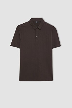 DeFacto Slim Fit Dar Kesim Kısa Kollu Polo Tişört C4136AX24SMBN338