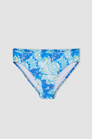 Kız Çocuk Desenli Bikini Takımı