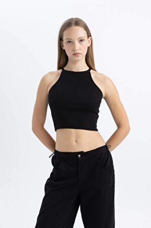 DeFacto Coool Fitted Fitilli Kaşkorse Basic Atlet C4080AX24SMBK81