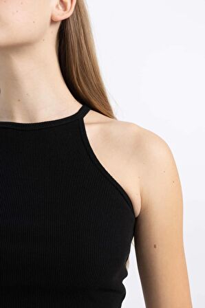 DeFacto Coool Fitted Fitilli Kaşkorse Basic Atlet C4080AX24SMBK81