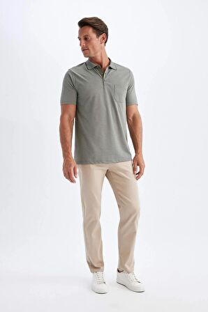 DeFacto Regular Fit Kısa Kollu Pike Polo Tişört X7133AZ24SMKH432