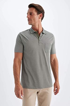 DeFacto Regular Fit Kısa Kollu Pike Polo Tişört X7133AZ24SMKH432