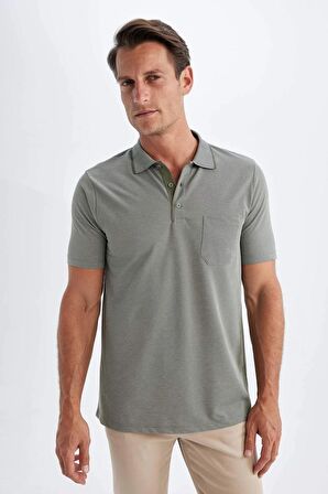 DeFacto Regular Fit Kısa Kollu Pike Polo Tişört X7133AZ24SMKH432