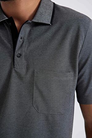 DeFacto Regular Fit Kısa Kollu Basic Polo Tişört X7133AZ24SMBK81