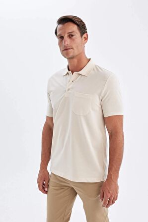 DeFacto Regular Fit Kısa Kollu Pike Polo Tişört X7133AZ24SMBG168