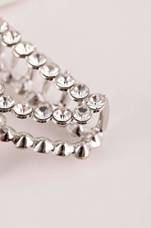 Kadın Taşlı Mandal Toka