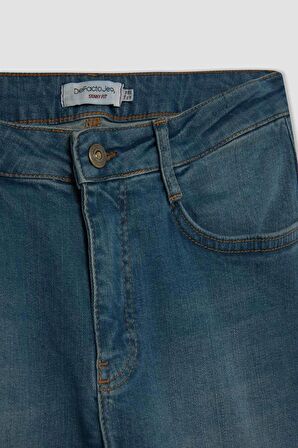 DeFacto Skinny Fit Jean Bermuda Şort X4794AZ24SMNM29
