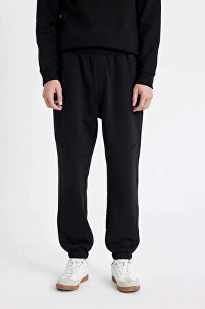 Y5511 Regular Fit Normal Kesim Fermuar Cepli Lastikli Paça Eşofman Altı