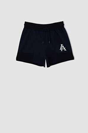 DeFactoFit Baskılı Kısa Paça Sporcu Şort D2662AX24SMNV146