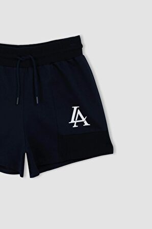 DeFactoFit Baskılı Kısa Paça Sporcu Şort D2662AX24SMNV146