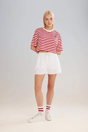 DeFactoFit Sporcu Kısa Paça Şort C5835AX24SMWT34