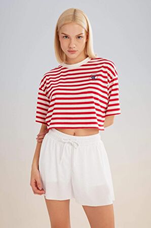 DeFactoFit Sporcu Kısa Paça Şort C5835AX24SMWT34