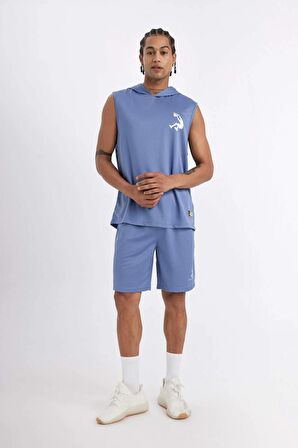 DeFactoFit Shaquille O'Neal Standart Fit Kısa Paça Şort C6999AX24HSBE323