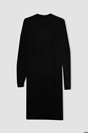 DeFacto Regular Fit V Yaka Uzun Triko Hırka G5685AZ24AUBK81