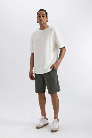 DeFacto Slim Fit Cepli Basic Şort R3442AZ24SMKH50