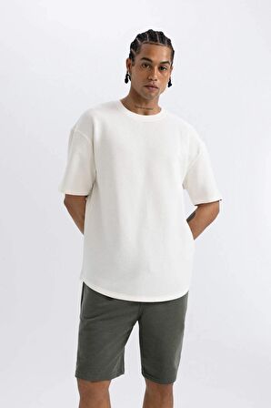 DeFacto Slim Fit Cepli Basic Şort R3442AZ24SMKH50