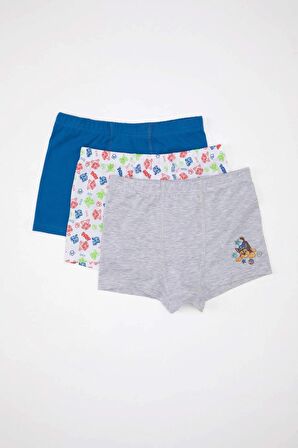 DeFacto Erkek Çocuk Paw Patrol 3'lü Boxer C2901A824SMBE43