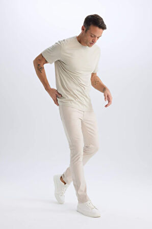 Slim Fit Dar Kesim Dar Paça Chino Kanvas Pantolon