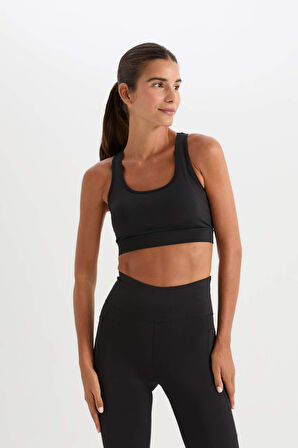 DeFactoFit Bisiklet Yaka Sporcu Bra C9748AX25SPBK81