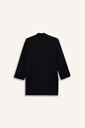 Regular Fit Ceket Yaka Basic Blazer Ceket