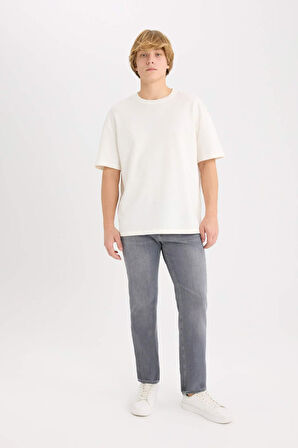 DeFacto Sergio Regular Fit Normal Bel Boru Paça Jean Pantolon B7349AX25SPNM55