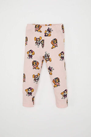 Kız Bebek Pijama Takımı Paw Patrol Uzun Kollu Fitilli Kaşkorse Üst Beli Lastikli Alt