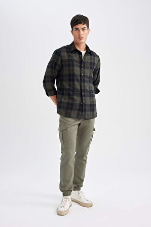 DeFacto Kargo Cepli Jogger Pantolon D1044AX24AUGN457