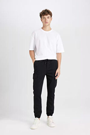 Kargo Cepli Jogger Pantolon