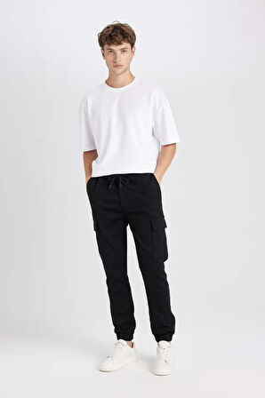 Kargo Cepli Jogger Pantolon