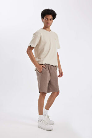 DeFacto Regular Fit Selanik Kumaş Şort D4546AX24SMBN224