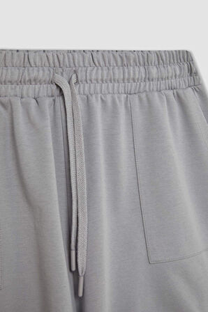 DeFacto Regular Fit Basic Bermuda Şort D3327AX24SMGR453
