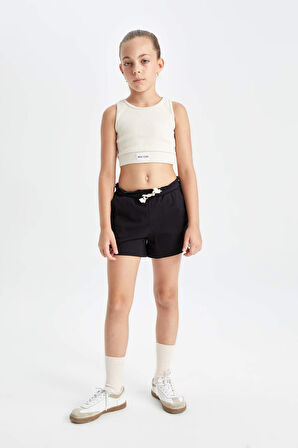 DeFacto Kız Çocuk Bisiklet Yaka Atlet C9604A824HSBG367