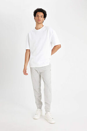 DeFacto Regular Fit Eşofman Altı Cepli Basic Düz Beli Bağcıklı Lastikli Paça D4416AX24AUGR362