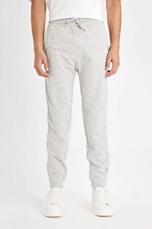 DeFacto Regular Fit Eşofman Altı Cepli Basic Düz Beli Bağcıklı Lastikli Paça D4416AX24AUGR362