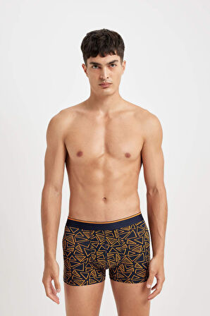 Regular Fit Baskılı 3'lü Boxer
