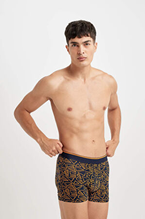 Regular Fit Baskılı 3'lü Boxer