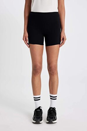 DeFactoFit Biker Beli Saran Sporcu Biker B9545AX24SMBK81