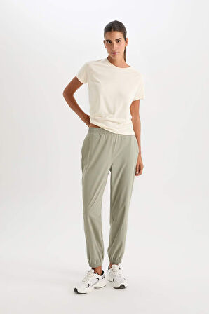 DeFactoFit Wide Leg Geniş Paça Cepli Sporcu Dokuma Pantolon C9415AX25SPKH418
