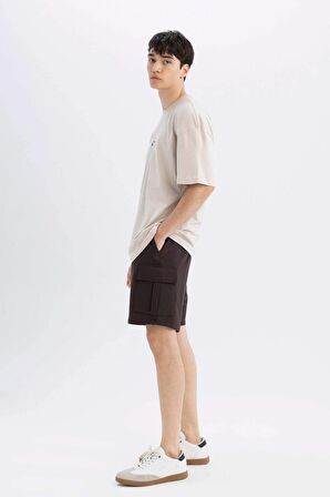 DeFacto Regular Fit Kargo Şort D0476AX24SMBN338