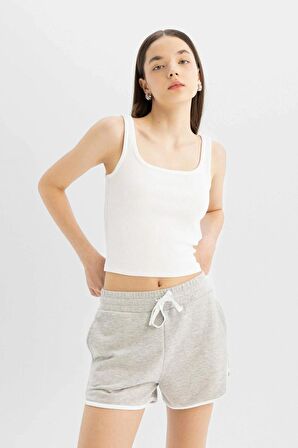 DeFacto Coool Regular Fit Kalın Şort A6224AX24HSGR210