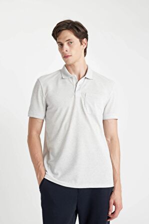 New Regular Fit Kısa Kollu Polo Tişört