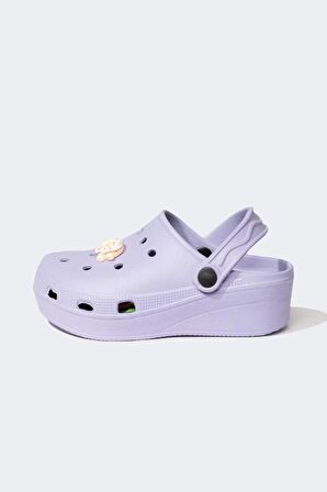 Kız Çocuk Slip On Yüksek Taban Sandalet
