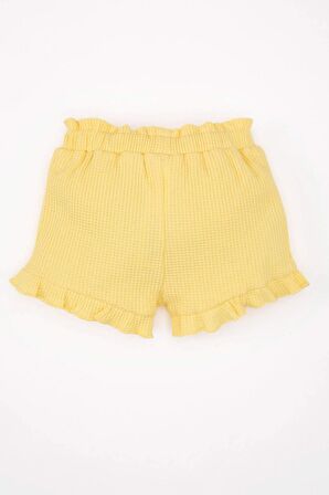 DeFacto Kız Bebek Comfort Fit Waffle Şort A8043A524SMYL118