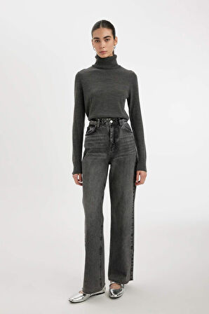 DeFacto Regular Fit Balıkçı Yaka Basic Kazak H1651AZ24WNAR198