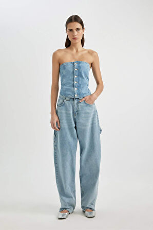 Straplez Jean Bluz