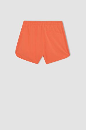 DeFactoFit Standart Fit Esnek Dokulu Sporcu Deniz Şortu B6571AX24HSOG362