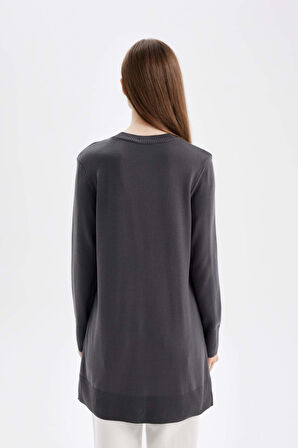 DeFacto Regular Fit Bisiklet Yaka Basic Tunik H3431AZ24AUAR161